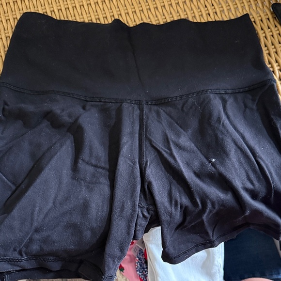 Lululemon Athletica Black Athletic Shorts - Picture 1 of 2